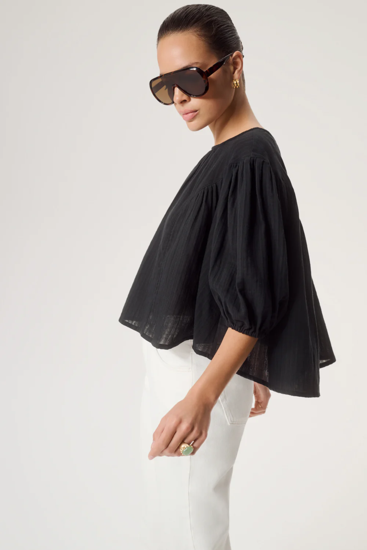 MADISON SHIRT BLACK