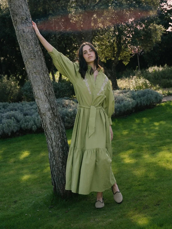 Vestido Cecile Green