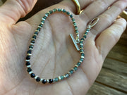 BAYA BRACELET BLUE TOURMALINE/SILVER