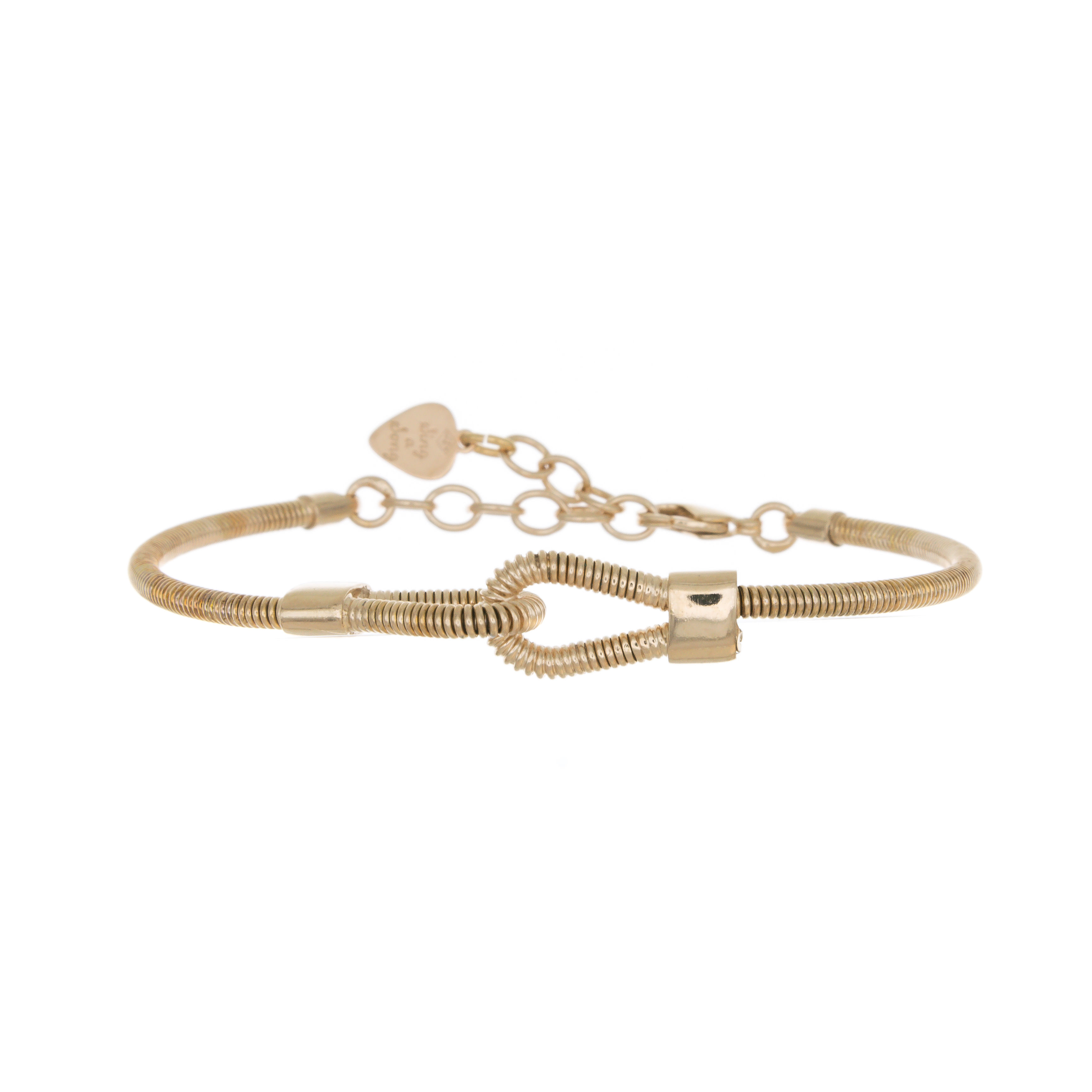 YOU & ME EN CORDE DE BASSE BRACELET