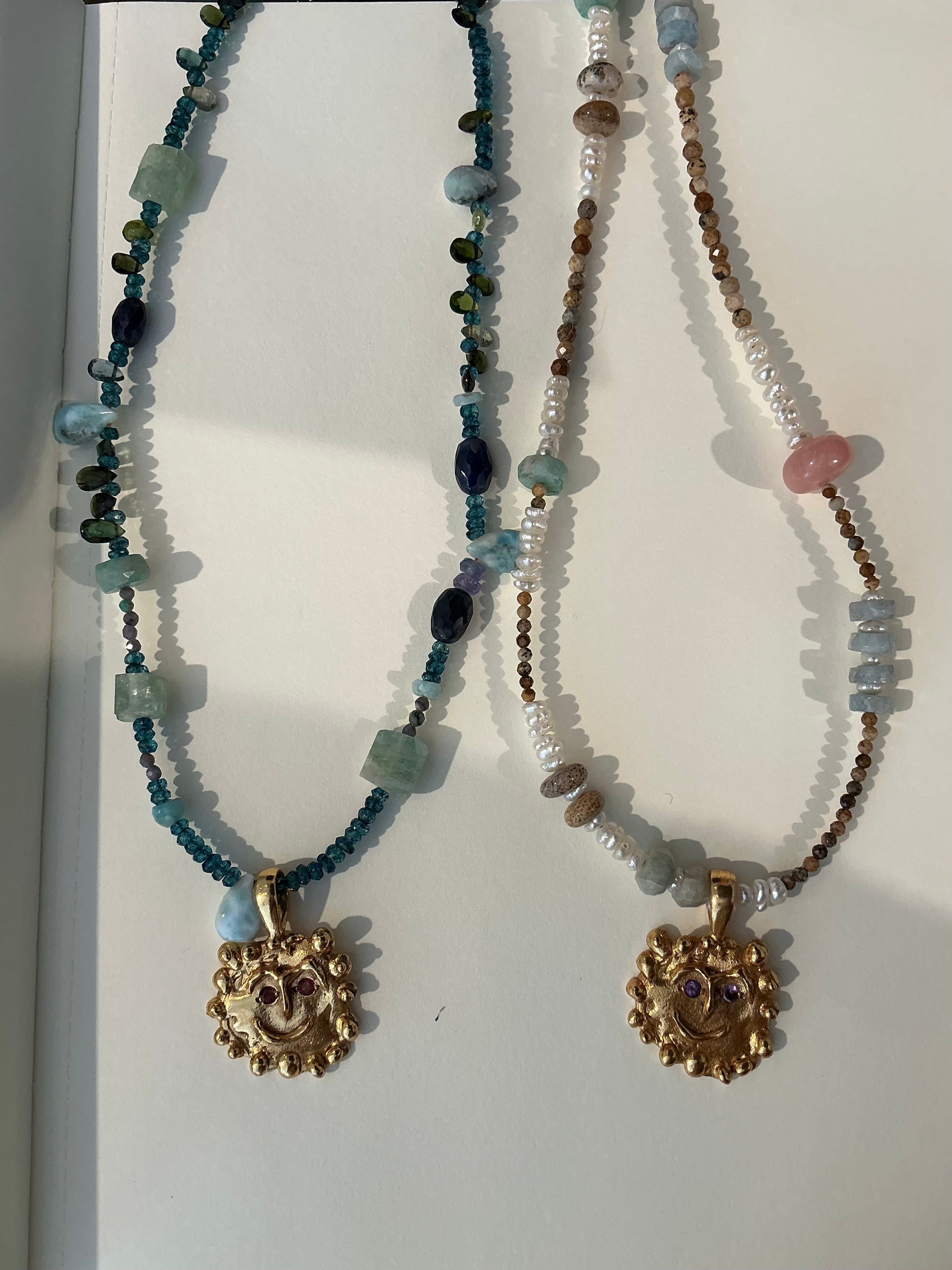 HAPPY SUN GEM NECKLACE