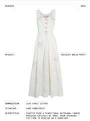 ENAGUAS VESTIDO TRIGALES BLANCO