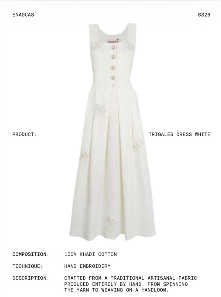 ENAGUAS VESTIDO TRIGALES BLANCO