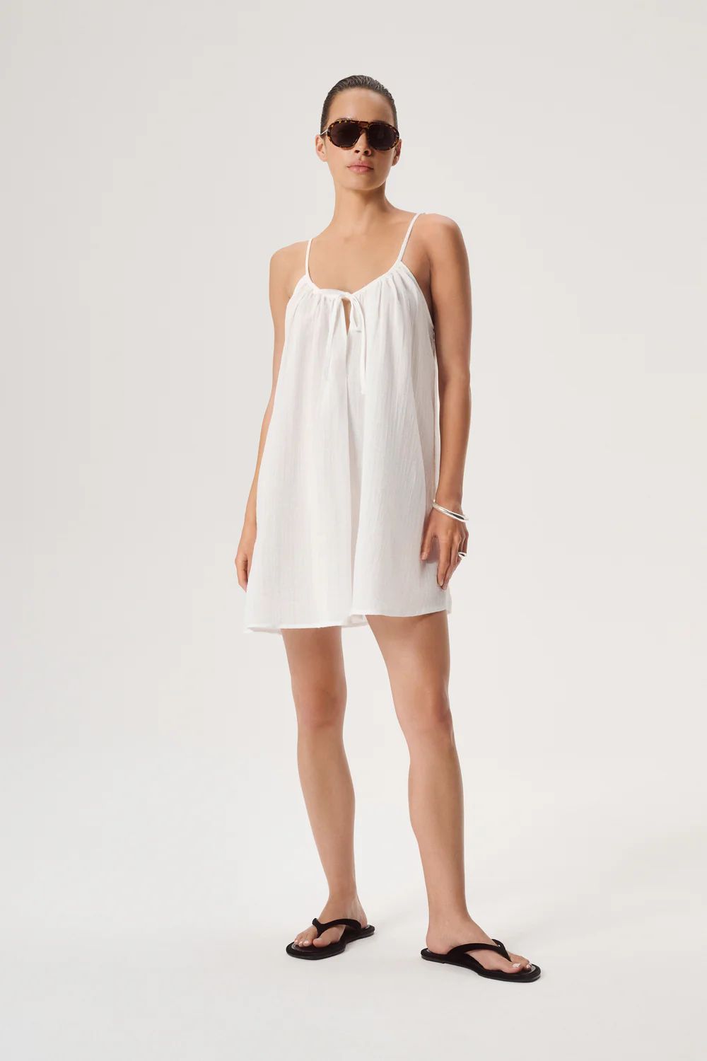 SILVER DRESS WHITE