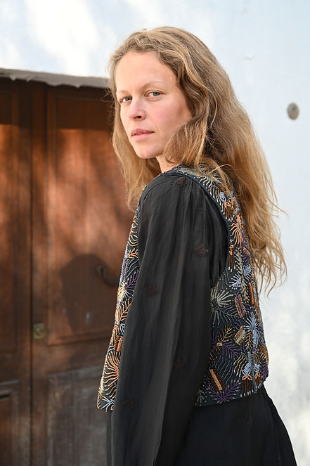 Beaded vest