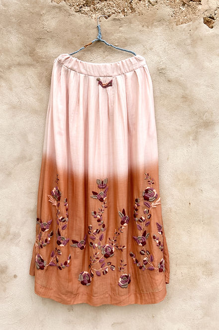 Skirt silk/cotton