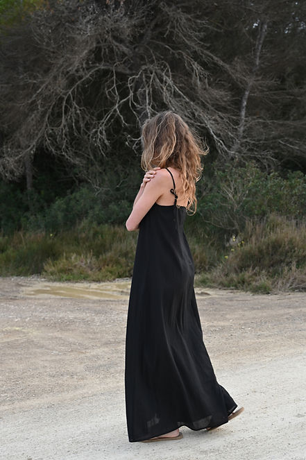 Second skin dress long