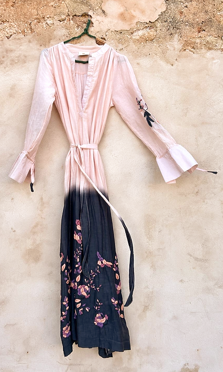Dress silk/cotton blend