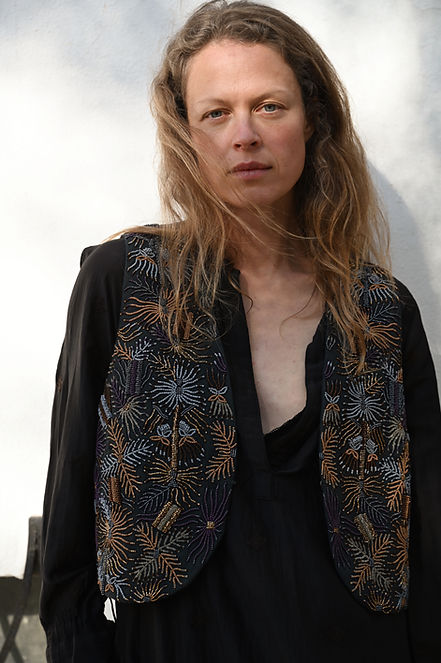 Beaded vest