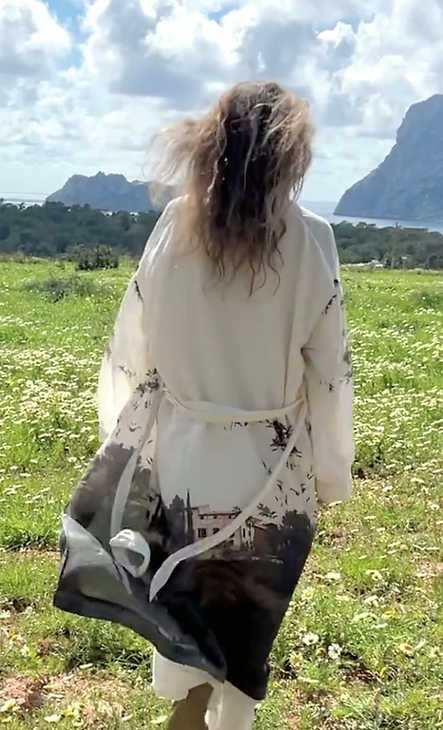 Kimono cotton/silk