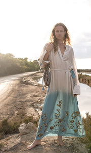 Dress silk/cotton blend