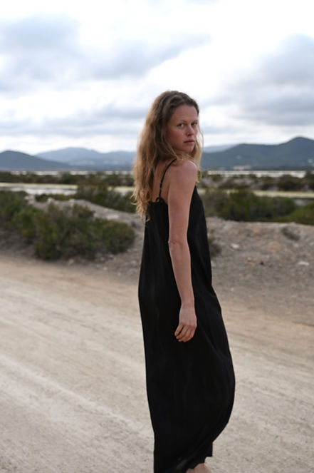 Second skin dress long