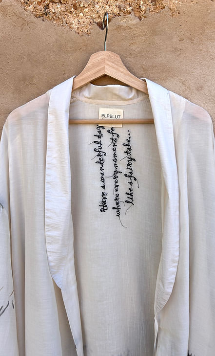 Kimono cotton/silk