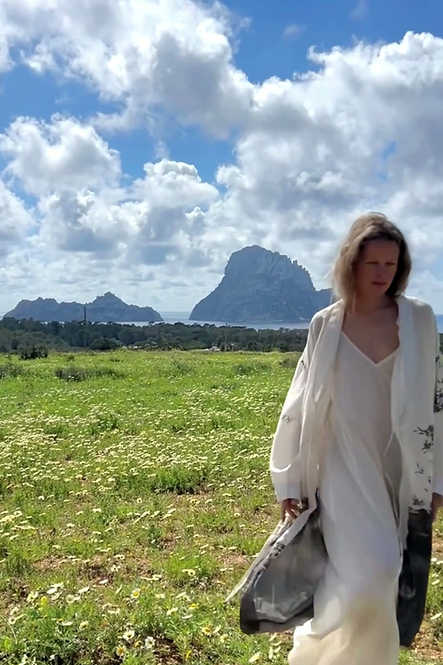 Second skin dress long