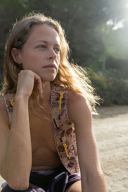 Beaded vest
