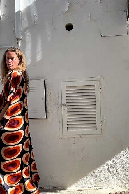 seventies robe elegance