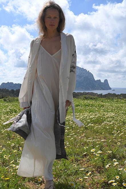 Second skin dress long