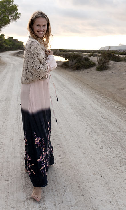 Dress silk/cotton blend