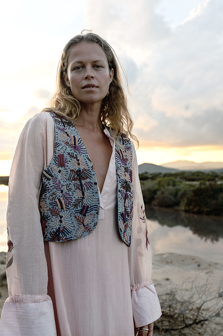 Beaded vest