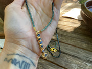 BAYA CAIRE BLUE TOURMALINE NECKLACE