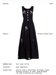 ENAGUAS VESTIDO TRIGALES NEGRO