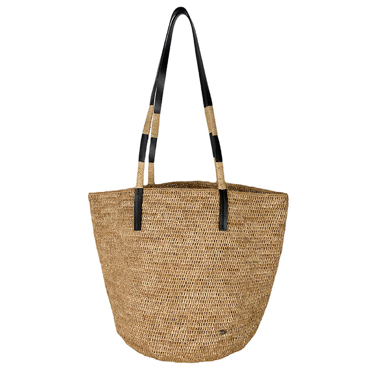 ALICE M - BLACK LEATHER BAG