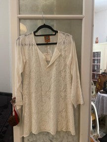 Anaya short embroidered georgette kurta