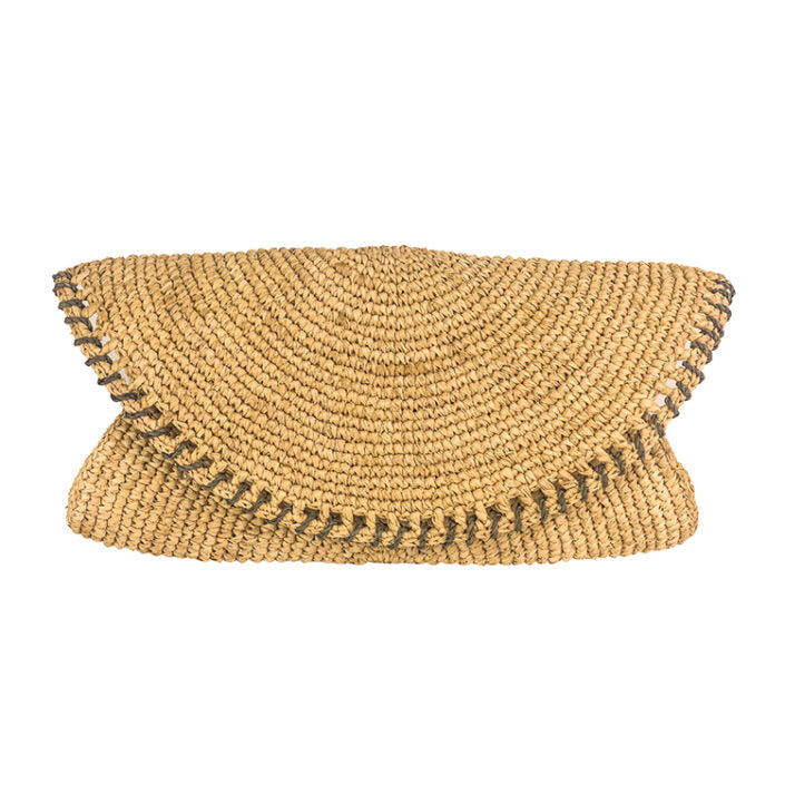 BEKOTO - RAFFIA CLUTCH
