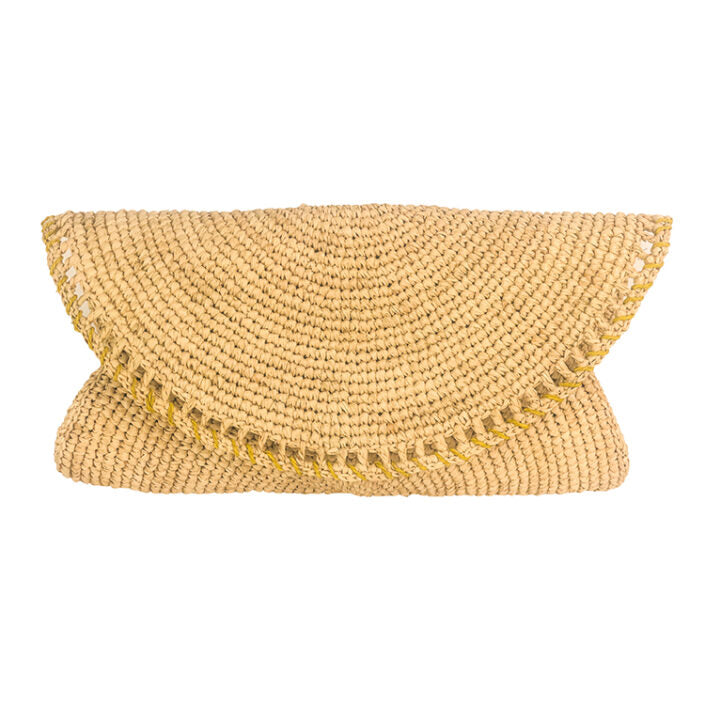 BEKOTO - RAFFIA CLUTCH