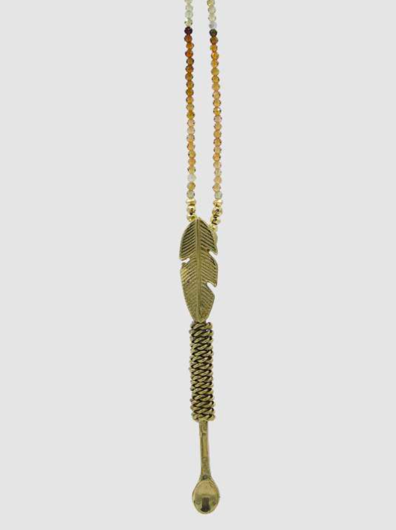NOOR PLUME NECKLACE