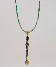 NOOR N°6 NECKLACE TURQUOISE