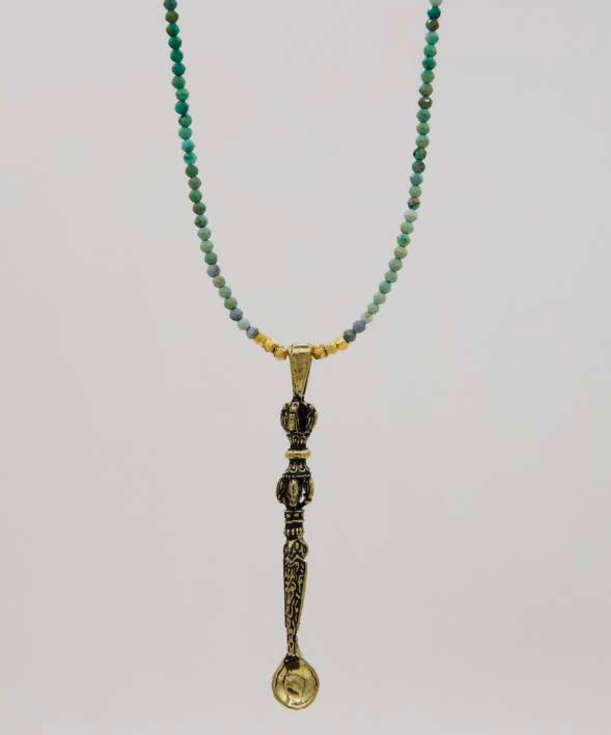NOOR N°6 NECKLACE TURQUOISE