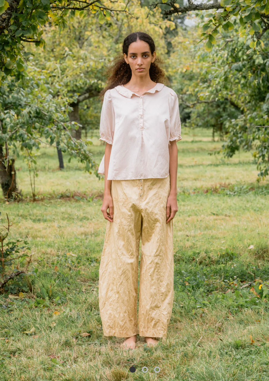 tailored line pants pants cotton belice