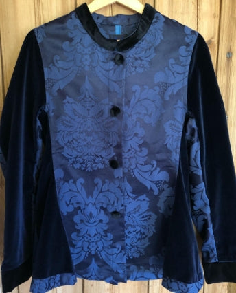 Victorian Jacket in Brocade - One Size : M/L