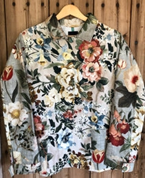 Shirt Jacket in Canvas - One Size
