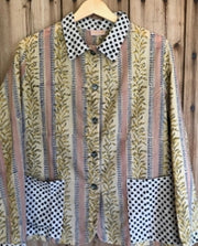 Shirt Jacket in Linen/Cotton - One Size