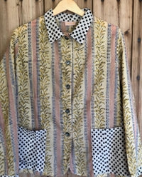 Shirt Jacket in Linen/Cotton - One Size