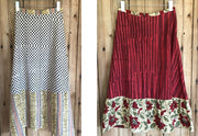 A Line Skirt in Cotton