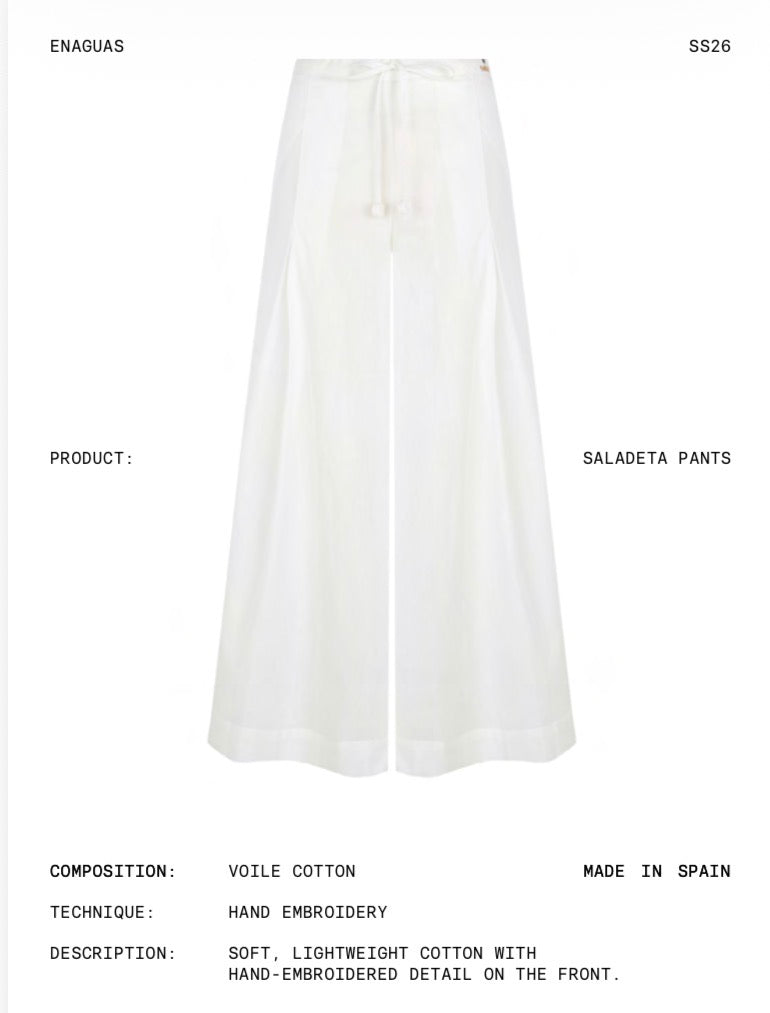 ENAGUAS SALADETA PANTS