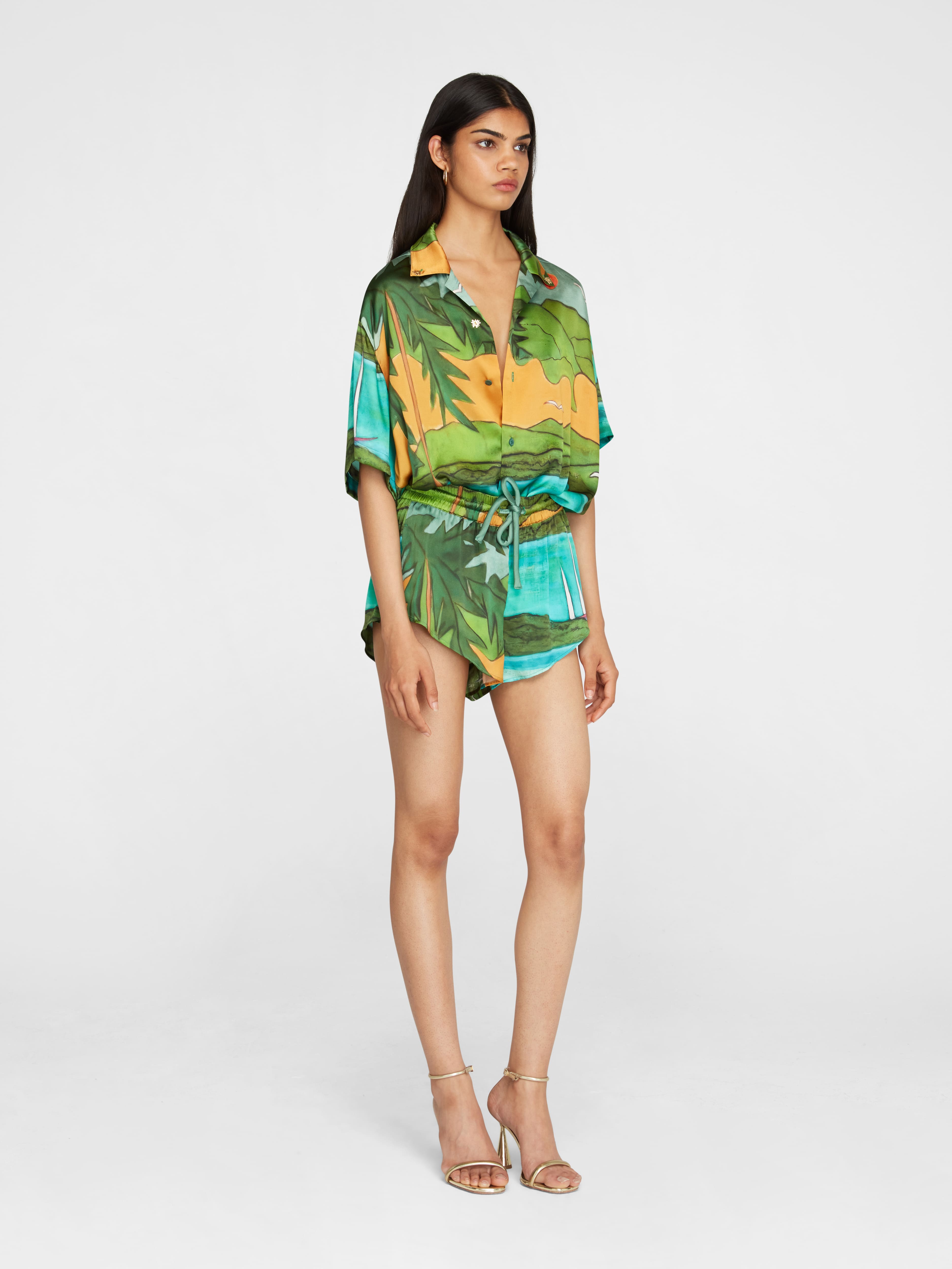 MAGDALENA SILK SHORTS