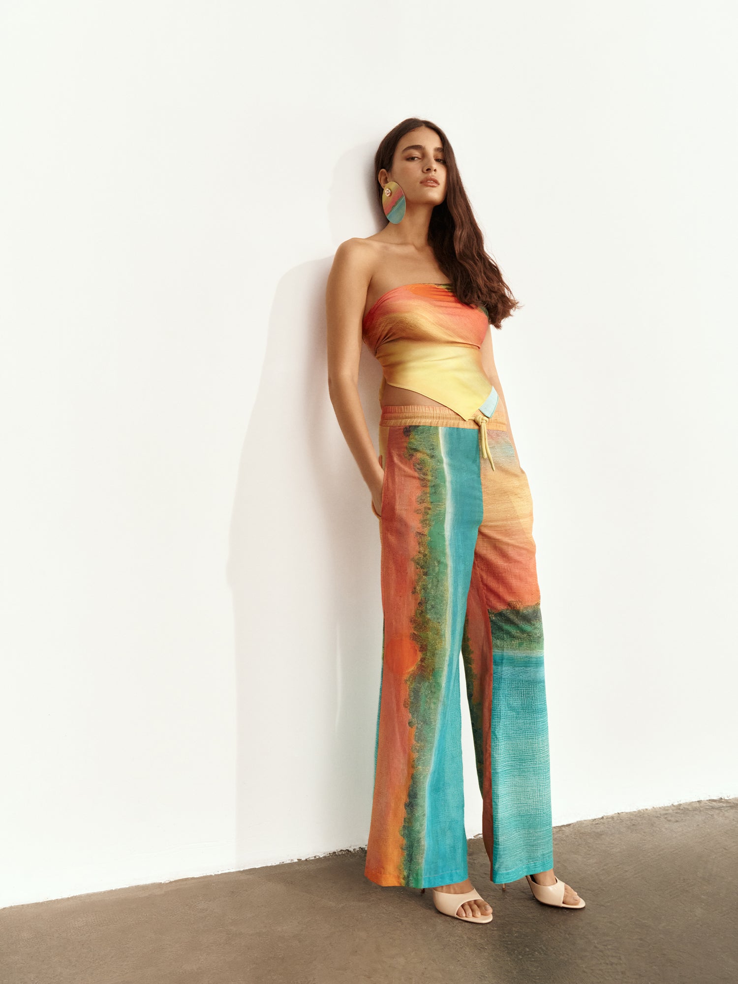 FORMENTERA COTTON VOILE PANTS