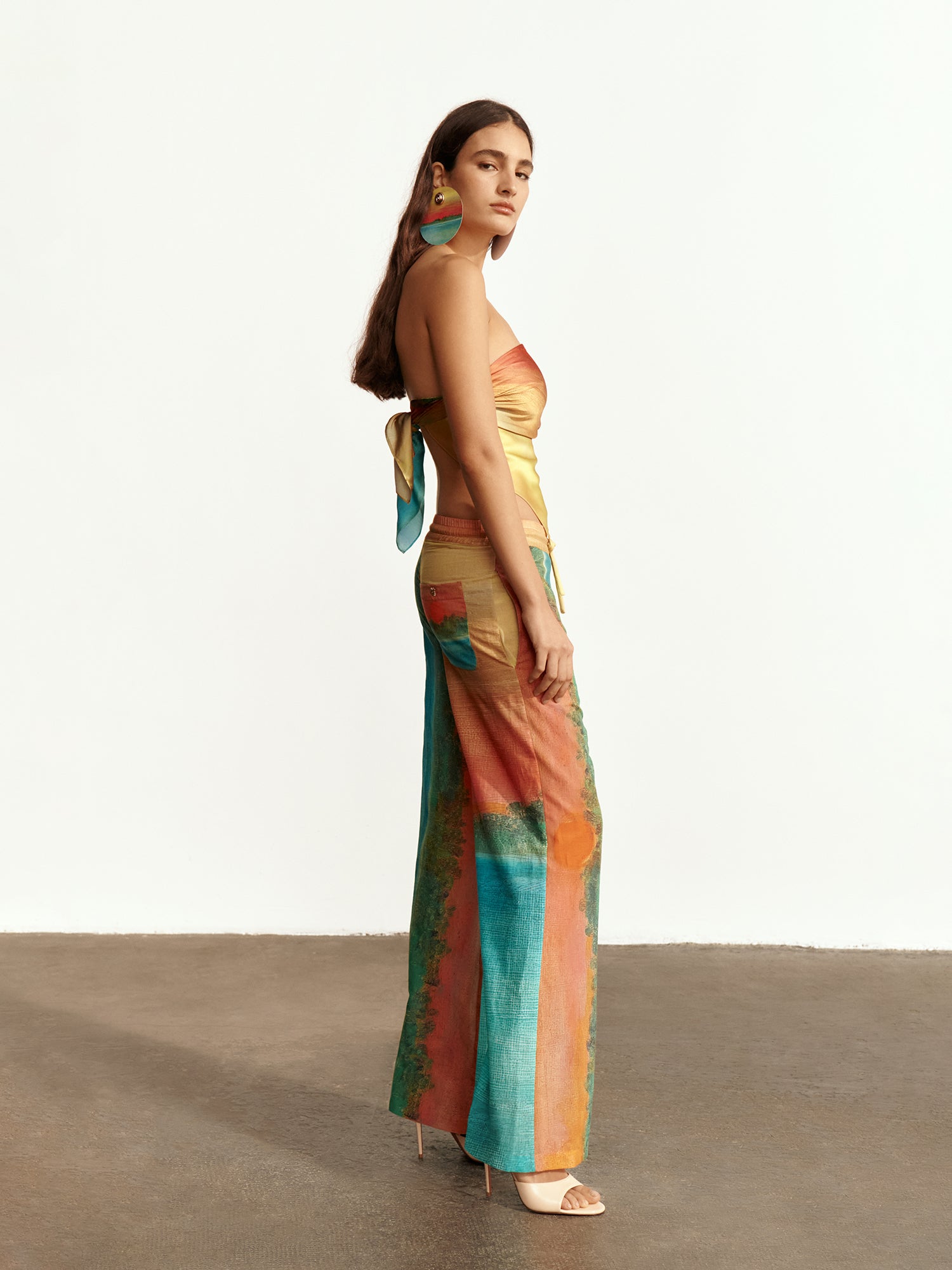 FORMENTERA COTTON VOILE PANTS