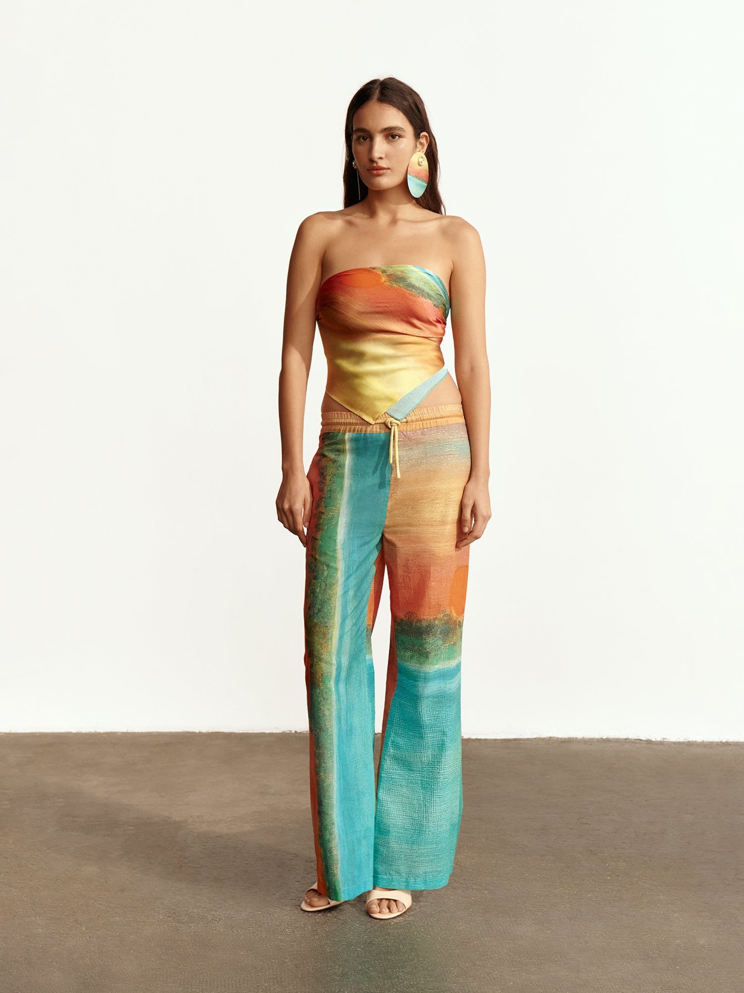 FORMENTERA COTTON VOILE PANTS