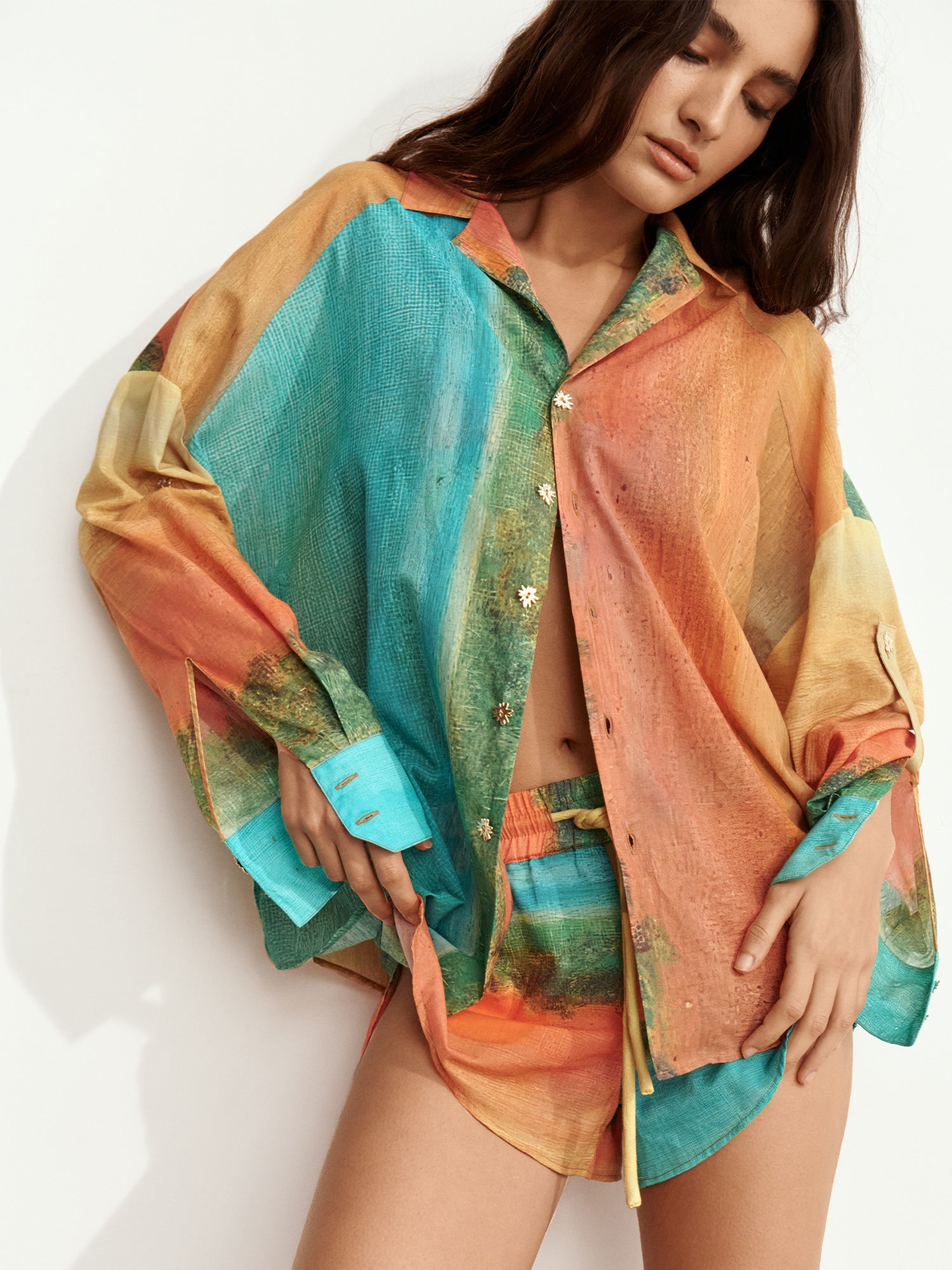 FORMENTERA COTTON VOILE SHIRT