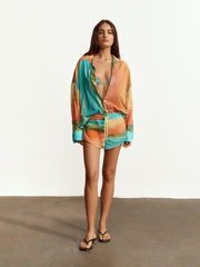 FORMENTERA COTTON VOILE SHIRT