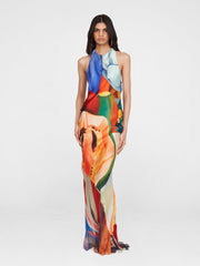 SALPICON LONG DRESS