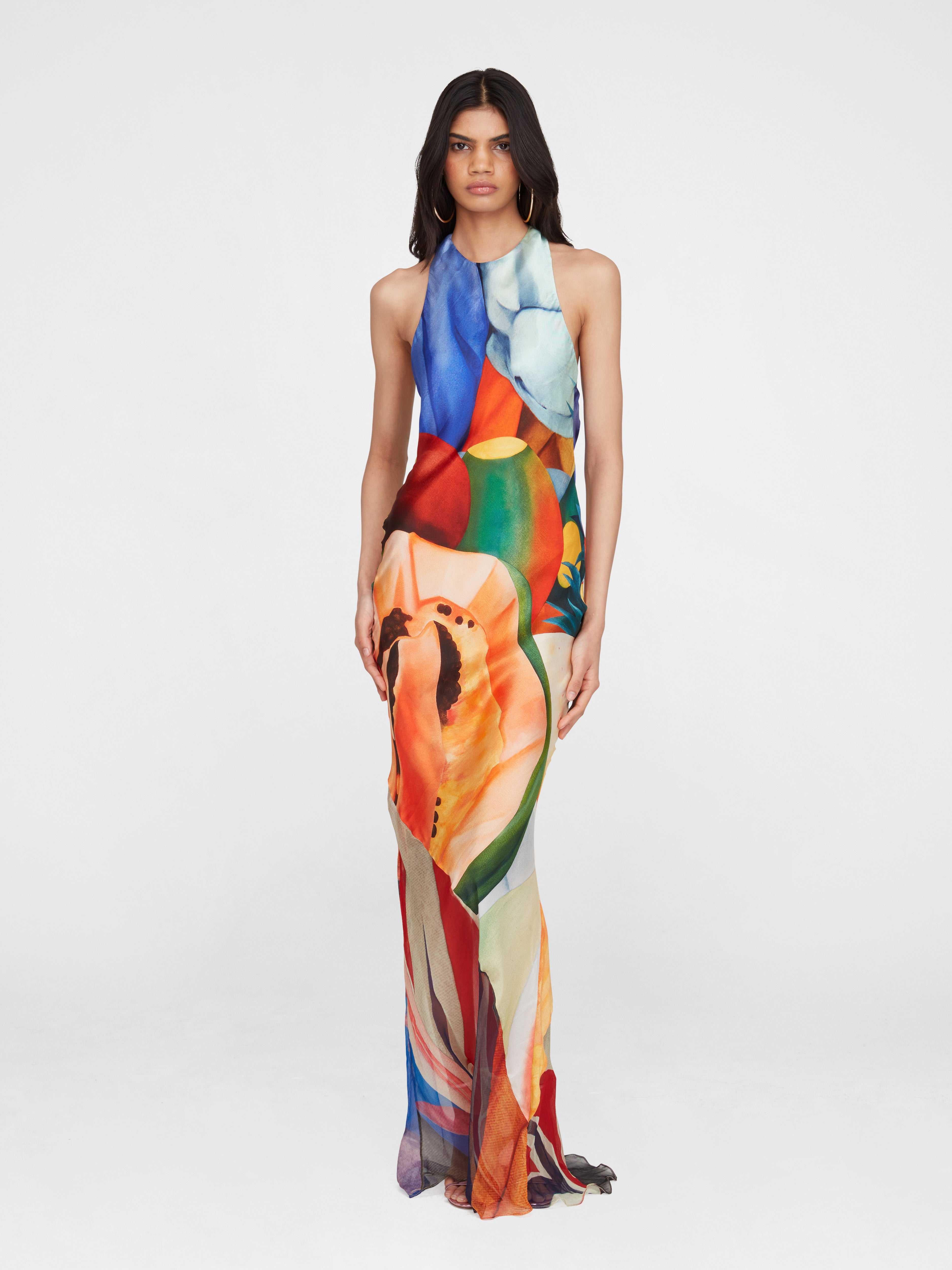 SALPICON LONG DRESS