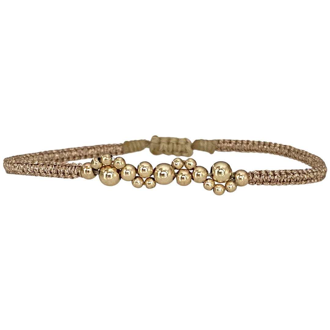 BUBBLE GOLD BRACELET