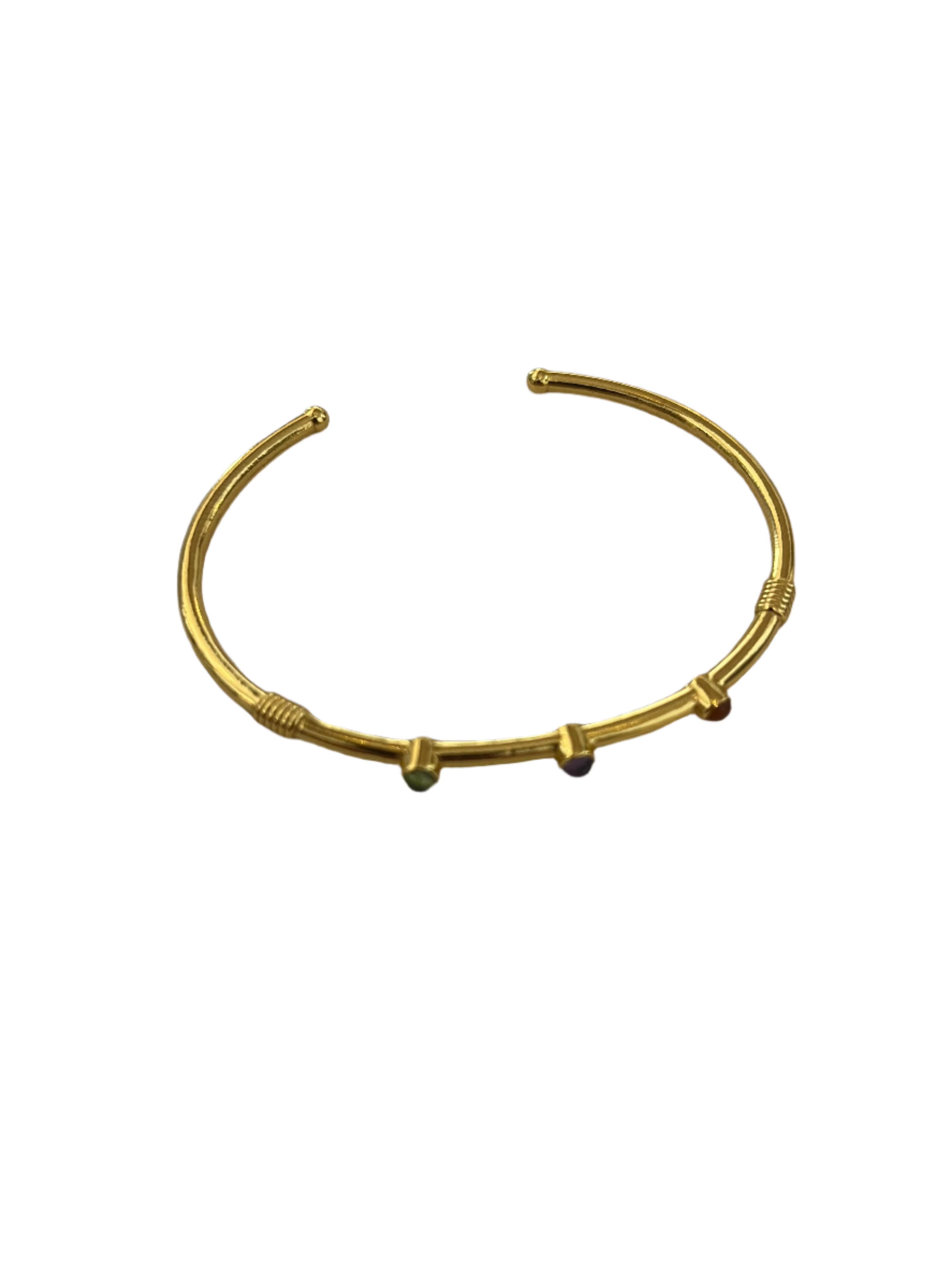 N°52 THREE STONES BRACELET