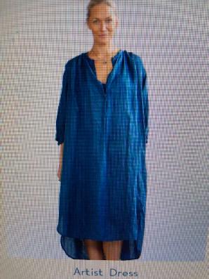 Sleeveless Artist Dress - Organic Cotton